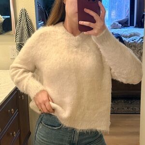 Madewell Cozy Cream Sweater
